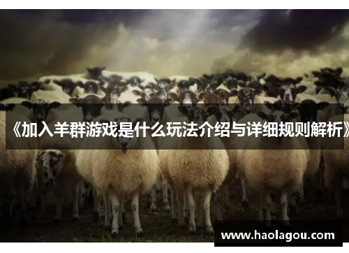 《加入羊群游戏是什么玩法介绍与详细规则解析》