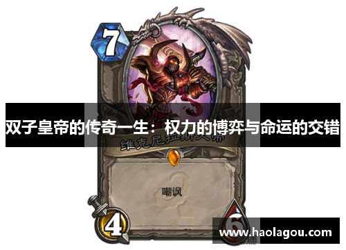 双子皇帝的传奇一生：权力的博弈与命运的交错
